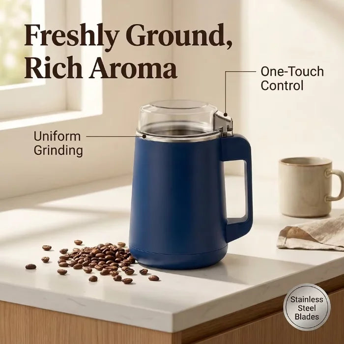 The GrindPro Stainless Spice Mill