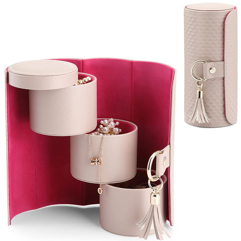 Luxury Leather Jewelry Storage Box