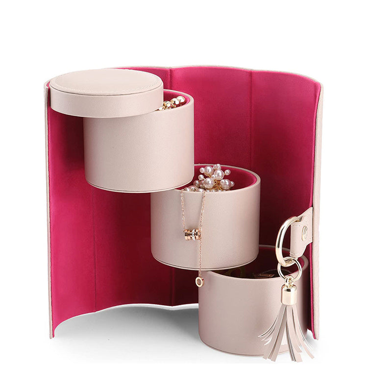 Luxury Leather Jewelry Storage Box
