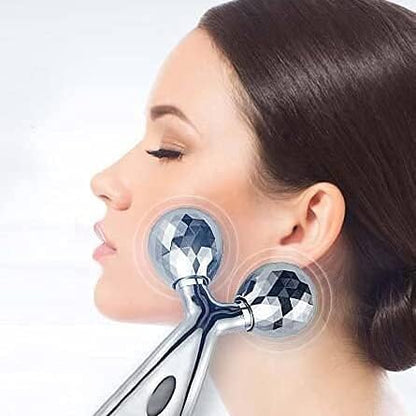 3D Roller Massager 360° Rotate Facial Massage Tool
