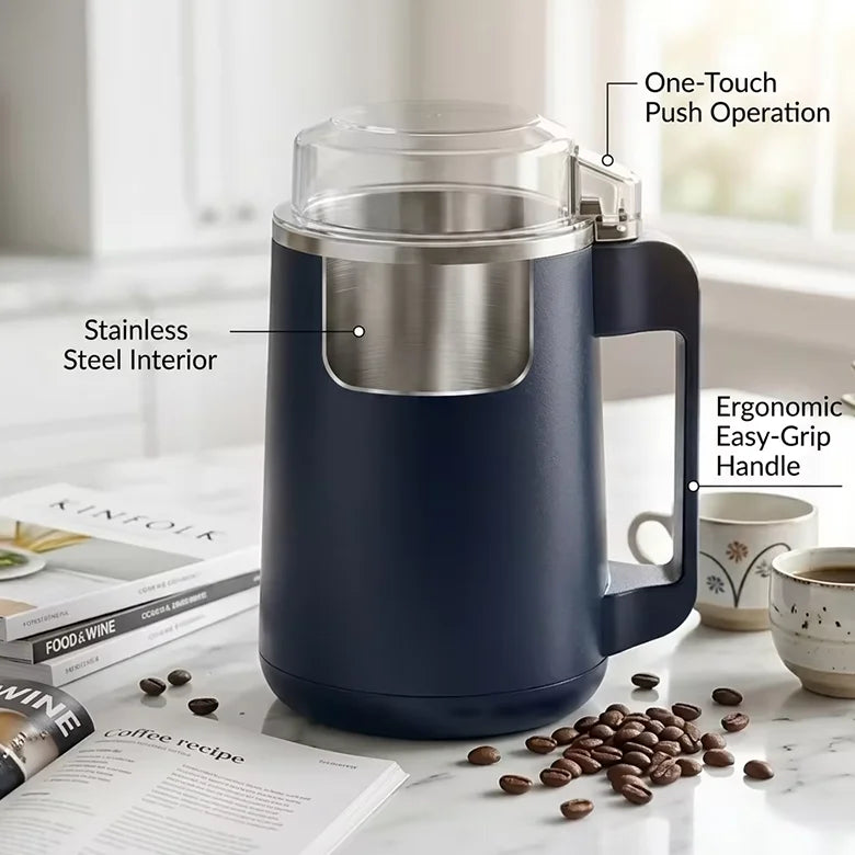 The GrindPro Stainless Spice Mill