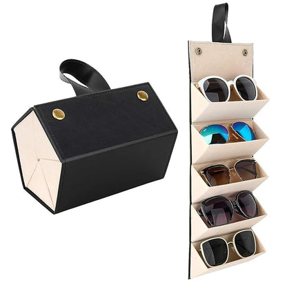 Lux Foldable Spectacle Repository – Black Edition