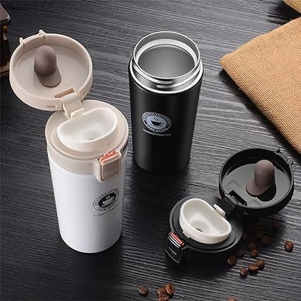 Stainless Steel Travel Mug with FREE  Handheld Mixer