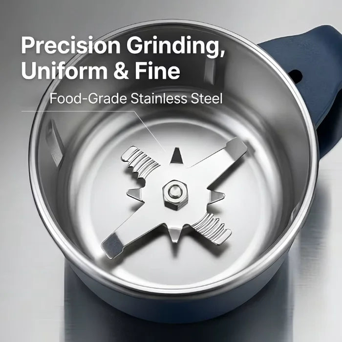 The GrindPro Stainless Spice Mill