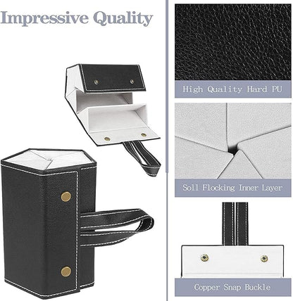 Lux Foldable Spectacle Repository – Black Edition