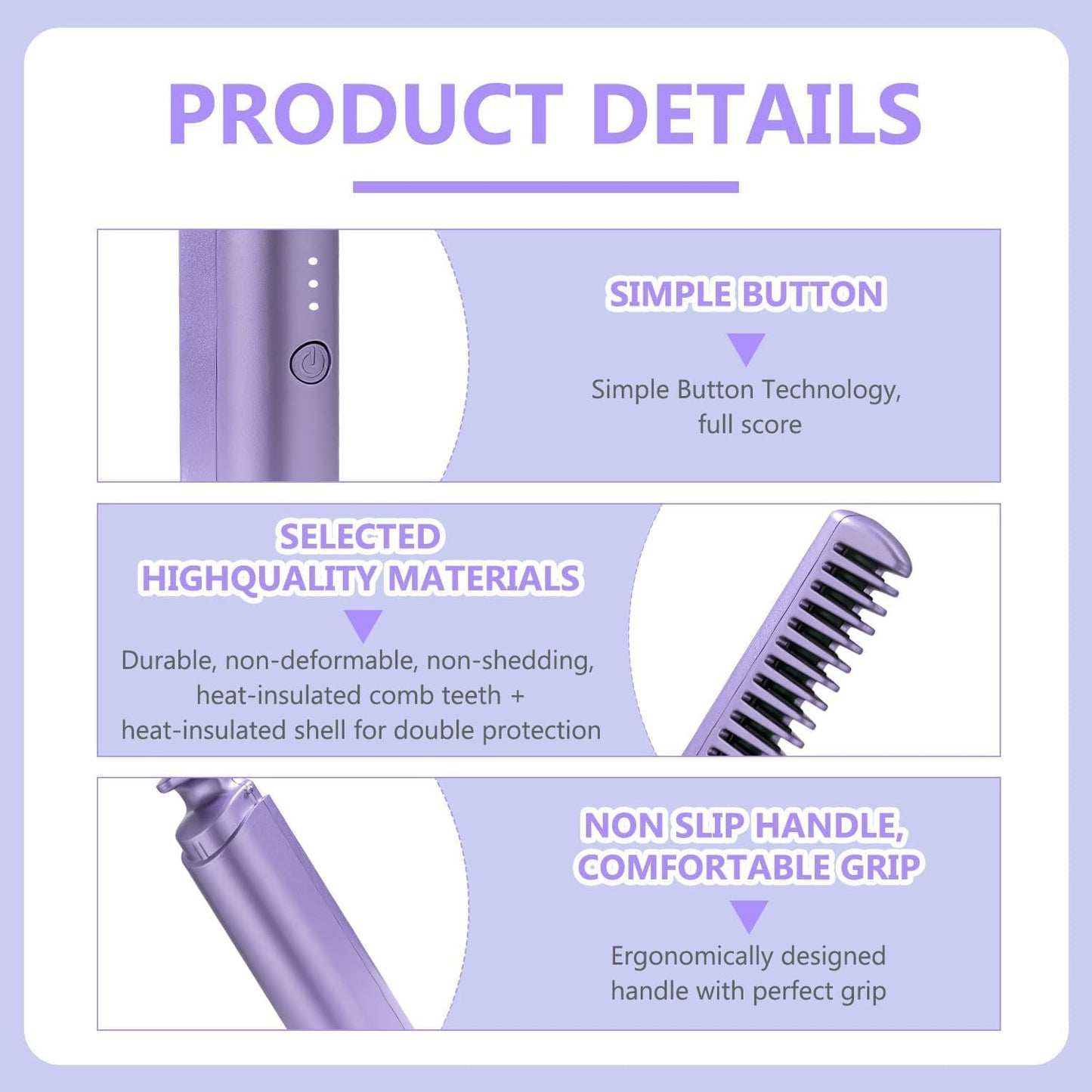 ThermoStraight Comb
