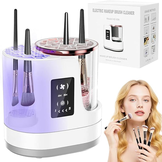 ShopMandu 2-in-1 Brush Cleanser & Dryer