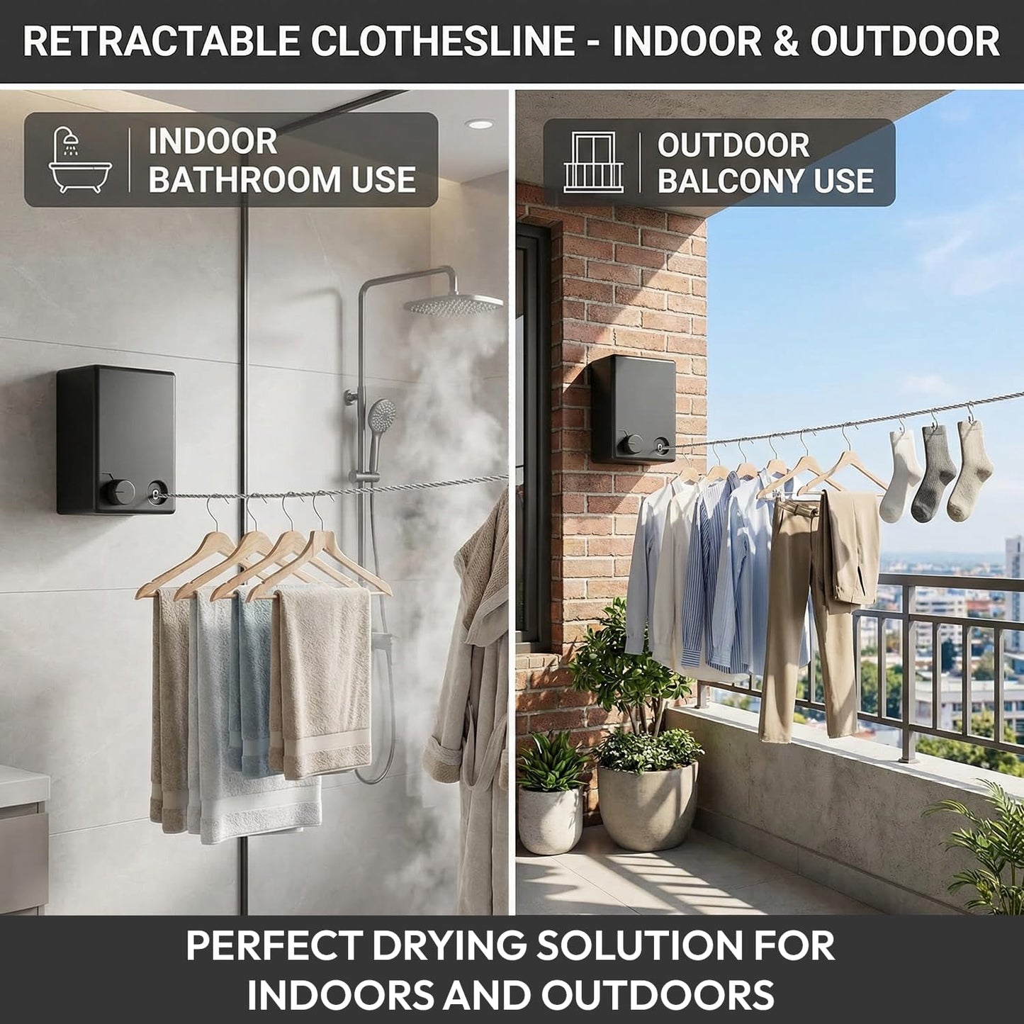 LINEAR-AXIS CLOTHESLINE