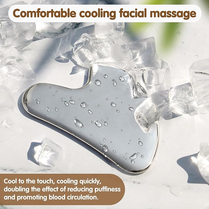 ShopMandu. Premium Stainless Steel Gua-Sha