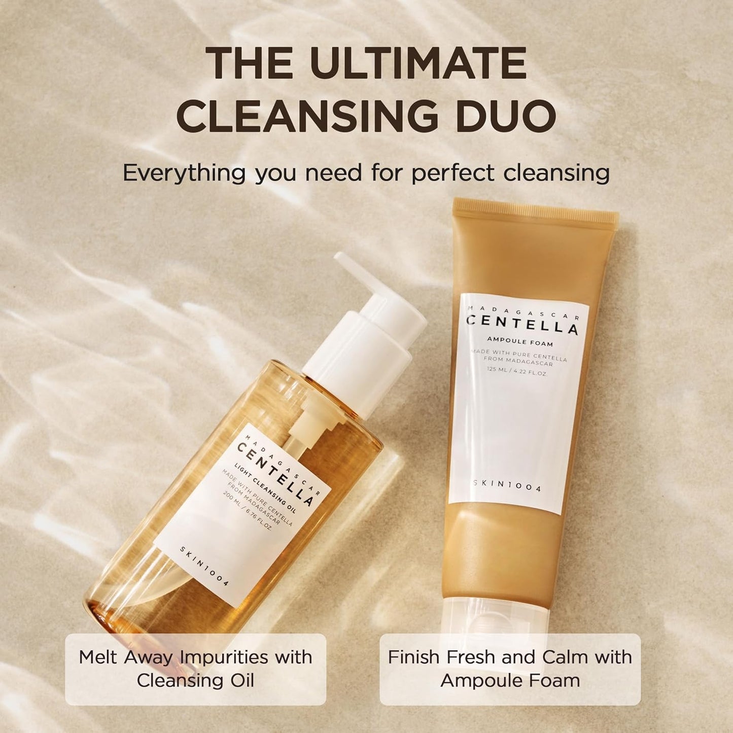 Madagascar Centella Ampoule Foam cleanser